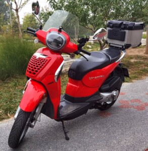 京a蓝牌摩托车abs款圣甲虫提拉米苏,2020年11月购入