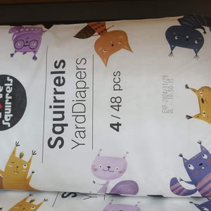 松鼠乐园纸尿裤4号48片