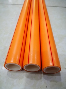 伟星橙色抗菌福管,伟星家装管里的高端产品.进口ppr材料,采
