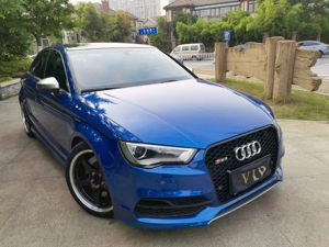 16年奥迪s3!最强小钢炮!比斯开蓝 银耳!2.0t原厂28