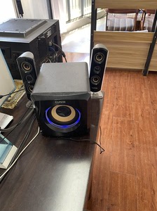 000人付款淘宝耳神低音炮earson箱音响er-2537功能正常,音质不错