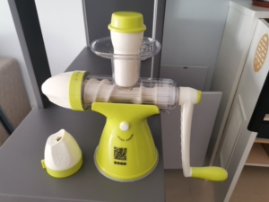 giocoso/果语原汁机迷你冰淇淋机水果机儿童家用手动手摇