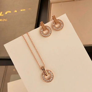 宝格丽gari gelati系列 铜钱项链,也叫"时来运转"