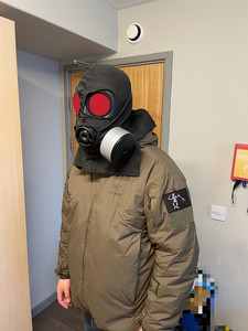 英军 正品 sas s10 防毒面具用头罩