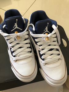 air jordan 5 retro low海军蓝aj5乔5