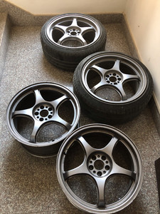 五次元 轮毂 日本原装 18寸 5x100 8j et35