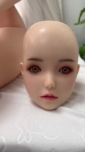 （工厂直销）福利款小蝶硅胶套发款 实体娃娃单头雕没有身体，非