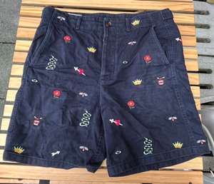 gucci 印花短裤/95新/48/170适合/1099/京_阿里巴巴找货神器