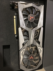 七彩虹火神 伏尔甘gtx1070ti x top原装正品拆机