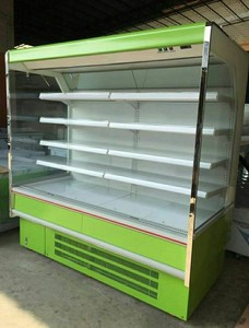 冰雪敞开式串串风幕柜分体一体式蔬菜保鲜展示柜冷柜超市蔬菜保鲜