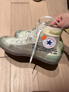 匡威ow联名鞋透明