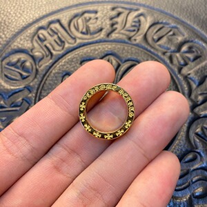 【店主自留款】克罗心永恒22k镶嵌钻戒指forever情侣款_阿里巴巴找货