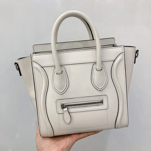 98新 celine白色笑脸包 尺寸约20×19cm 手提单