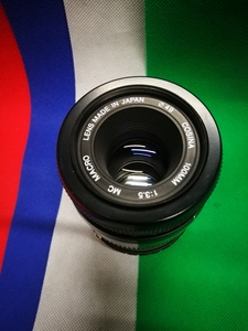 确善能百微富士fx口手动镜头,100mmf3.5,镀膜完美