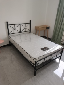 宜家环保铁床自如宜家款铁板单人床双人床,北京同城送货安装,两