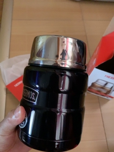 膳魔师不锈钢焖烧壶全新正品食物罐,冷热可用,焖粥神器,保温饭