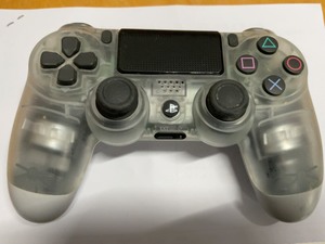 索尼DualShock PS4手柄，半透明外壳限定版 可以看