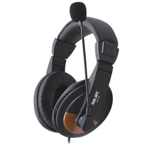 Salar/声籁 A17 耳挂式电脑耳机 带麦克风 和调音 游戏耳麦