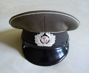 原品民主德国(东德)步兵nva士兵大檐帽 小码55