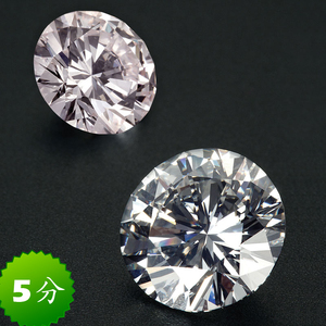 天然南非钻石 5分 0.05克拉 精致切工 圆钻 裸钻批发 可定制手链