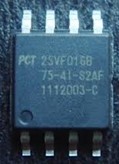 PCT25VF016B 75-4I-S2AFSOP8 2M闪存    可代烧BIOS