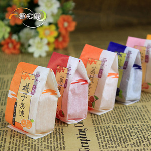 台湾进口雪之恋果冻芒果纸袋500g共10只6种口味可选零食品
