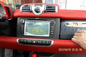 奔驰SMART斯玛特专用车载DVD导航仪GPS一体机  12/13/14年款