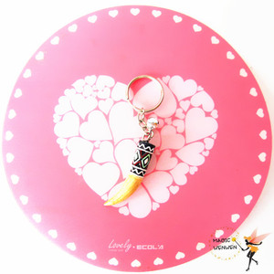 台湾直购 原住民图腾牛角树脂钥匙扣钥匙链 钥匙环 钥匙圈