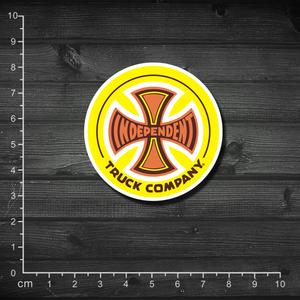 复古滑板贴纸 independent 笔记本贴纸 箱贴 防水贴纸 冰箱贴纸