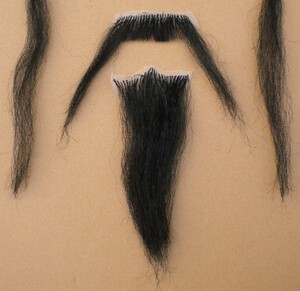 古装胡子道具白胡子 戏剧胡子 三国水浒诸葛亮胡子假胡子胡子眉毛