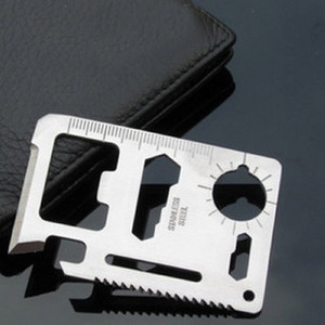 多功能户外工具卡瑞士军刀卡 工具卡 万能刀卡 瑞士救生卡送卡套