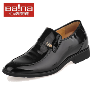 佰纳增高鞋男式韩版正装商务内增高男鞋 增高皮鞋英伦男士增高鞋