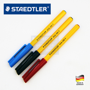 原装 德国 STAEDTLER 施德楼 stick 430F 圆珠笔|原子笔 红|蓝|黑