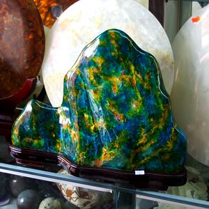 【台湾七彩石摆件】台湾七彩石摆件品牌,价格 - 阿里巴巴