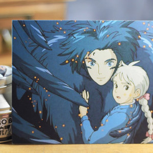 宫崎骏动漫明信片