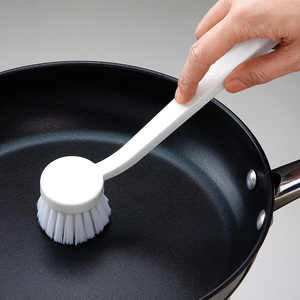 日本AISEN正品 厨房中硬手柄洗锅刷不沾油尼龙刷除油刷软毛清洁刷