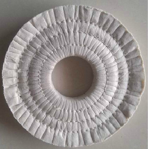 优质抛光轮 白布轮 南兴华立木工封边机配件 棉布绒布轮150*50*25