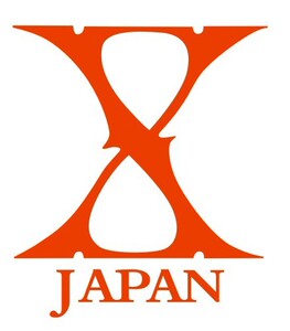 汽车装饰贴纸/反光贴/拉杆箱贴 墙贴 玻璃贴 x乐队标志 x-japan