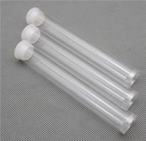 压克力塑料透明香筒 线香储香桶 香管 香盒 17.5cm*15g