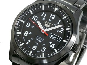 正品seiko精工5号手表机械自动商务男表 日本制直送包邮 snzg17j1