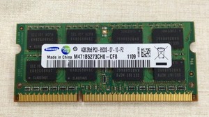 SAMSUNG 三星 DDR3 4G 8500S 1066MHZ 1067MHZ笔记本原厂内存条