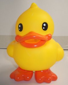 包邮尖叫大黄鸭 搪胶鸭子 质优价廉香港大黄鸭生日礼物整蛊玩具