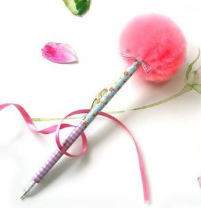 正品韩国文具 SAKOX标准款可爱创意圆珠笔|毛毛球笔|礼品笔