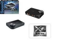 创新X-Fi Surround 5.1笔记本usb外置声卡SB1090(支持WIN7 K歌)