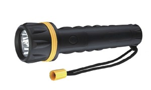 双童ST-SG0501-3C/7C 塑料橡胶手电筒 LED防水 用1号(D型)电池