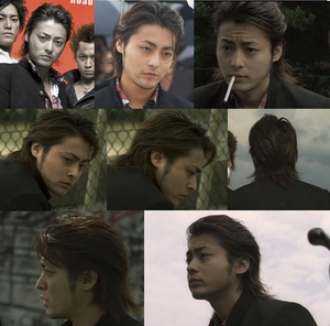 cos 假毛 cosplay 热血高校 芹泽多摩雄 深棕色翻翘 定做假发