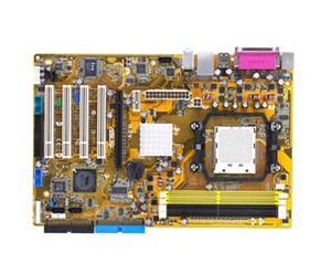 拆机二手 华硕M2V 台式机AM2主板940针DDR2内存PCI-E显卡无维修史