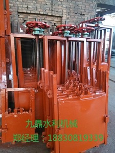 闸/阀门启闭机闸门卷扬机橡胶止水机闸一体式铸铁闸门0.7*0.7阀门