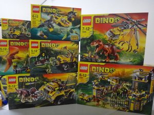 lego 乐高 恐龙 5882 5883 5884 5885 5886 5887 5888 七盒特卖