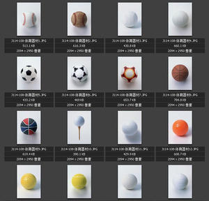 体育器材 各种球类 运动器械 体育用品 素材图片图库